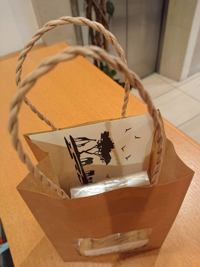 クッキーとお礼状